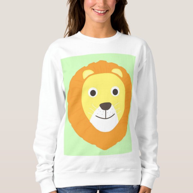 lejon konst t shirt (Framsida)