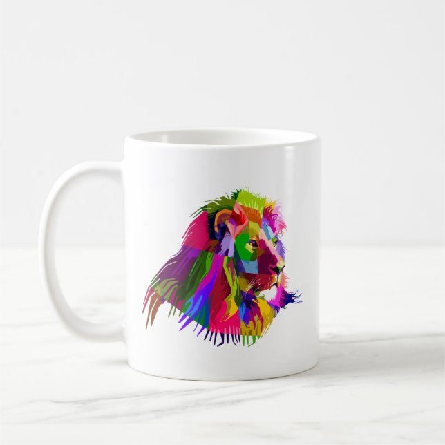 Lejon kriminalvårdsanstalt - design-62502 kaffemugg (Vänster)