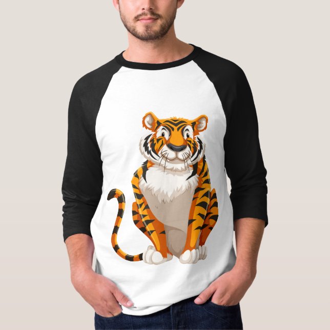 Lejon kung-dezintröja t shirt (Framsida)