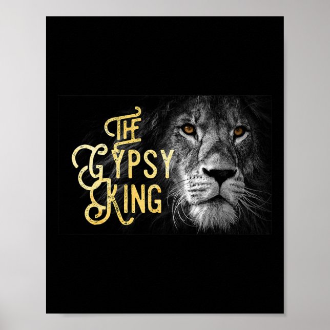 Lejon Kung Poster (Framsidan)
