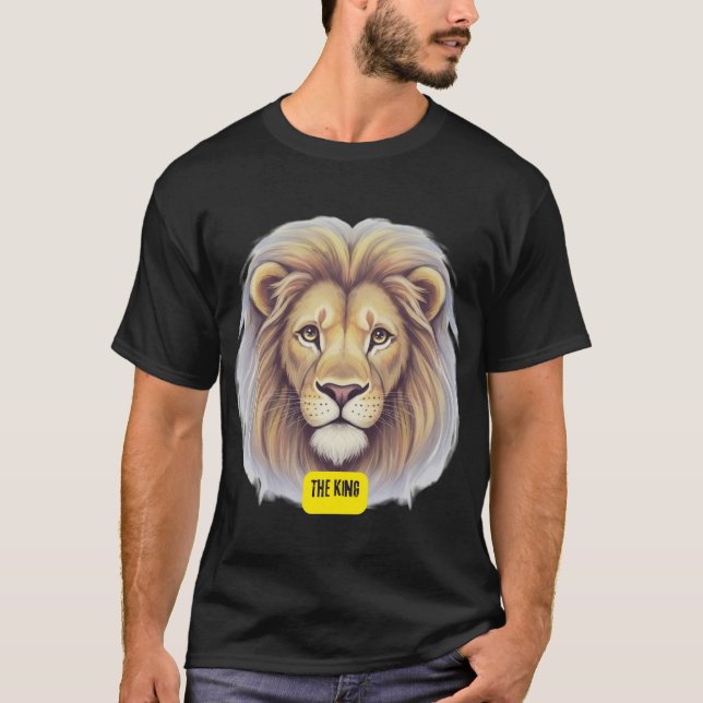 Lejon. Kung T Shirt (Framsida)