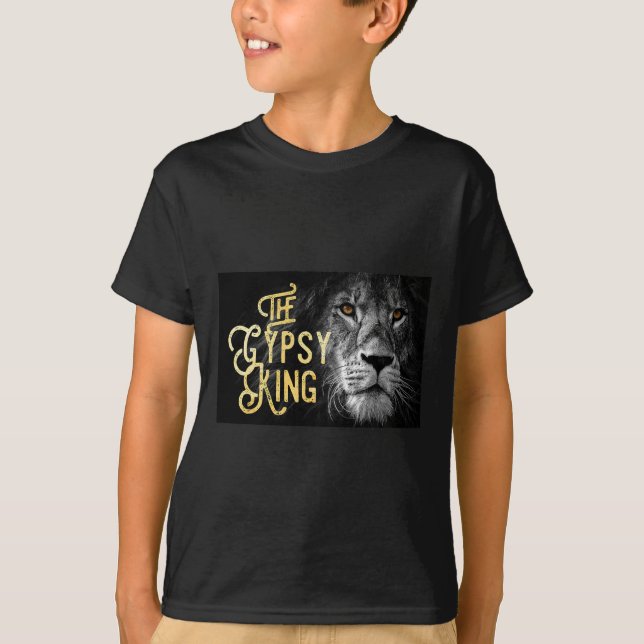 Lejon Kung T Shirt (Framsida)