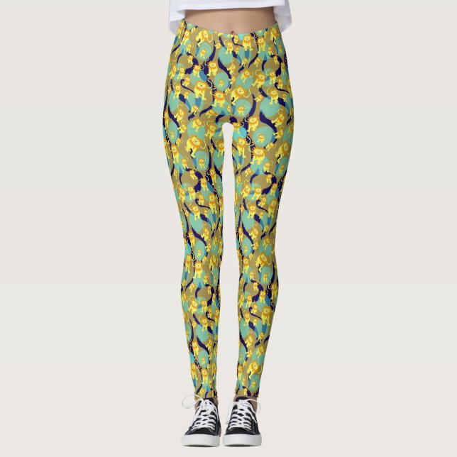 Lejon Leggings (Framsida)