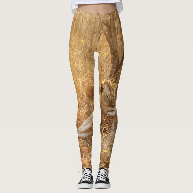 Lejon Leggings (Framsida)