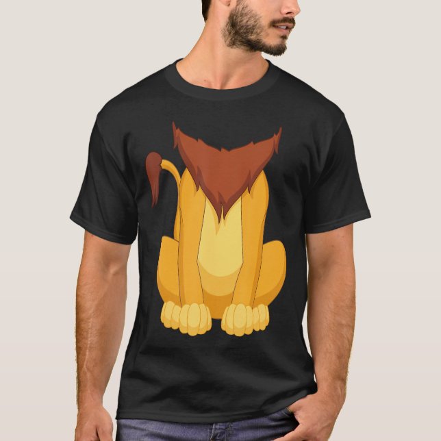 Lejon Lejon kostnadsbärare T Shirt (Framsida)