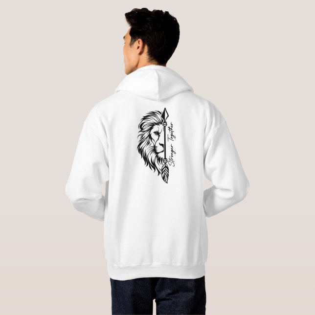 Lejon & Lejoninna Par Hoodie (Hel baksida)