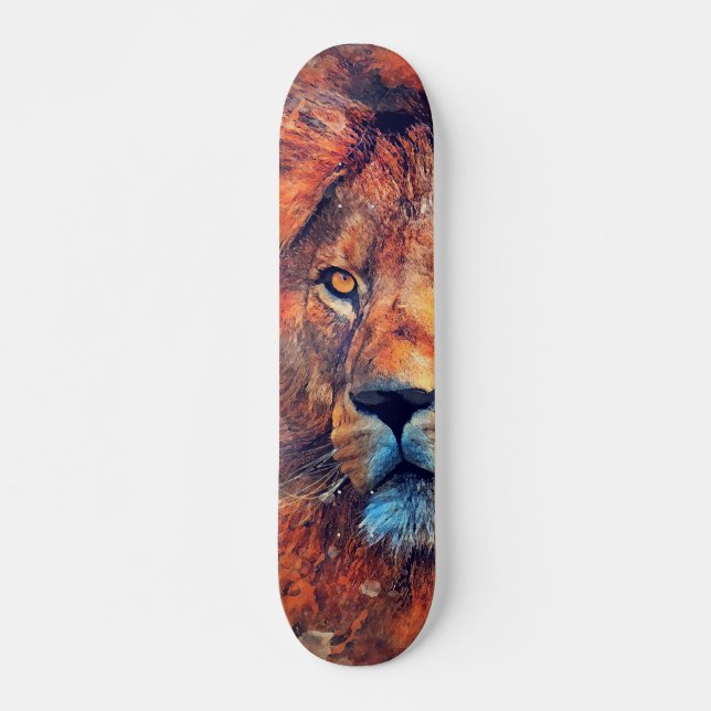 Lejon #lion#skateboard för Skateboard (Framsida)