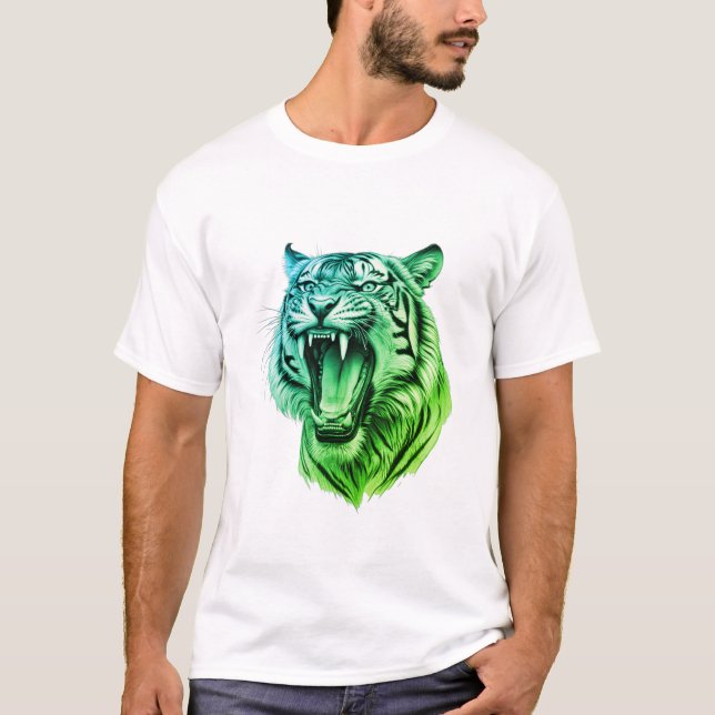 Lejon Luxury T-Shirt, färglös Arg T Shirt (Framsida)