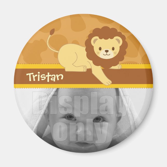 Lejon magnet (Framsidan)