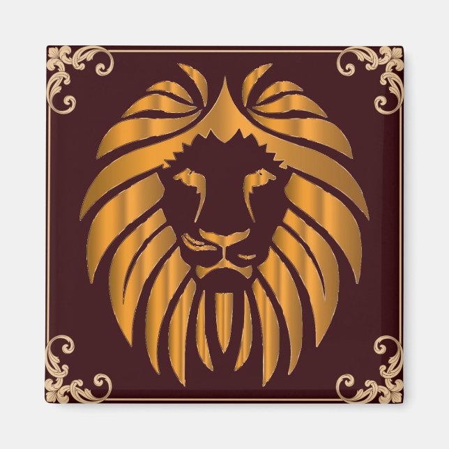 Lejon Magnet (Framsidan)