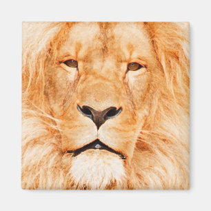 LEJON MANLIG MAGNET