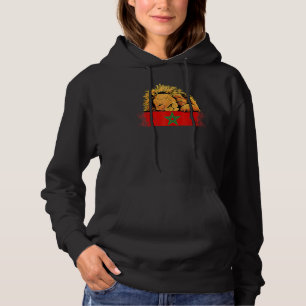 Lejon Marocko Patriotic Moroccan T Shirt