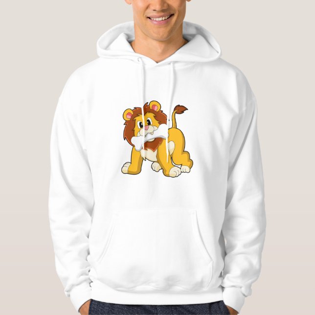 Lejon med Bone Hoodie (Framsida)