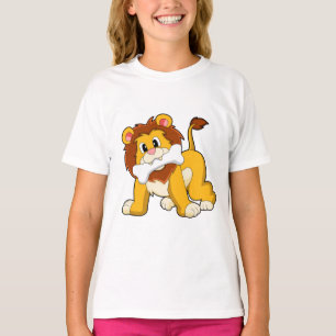 Lejon med Bone T Shirt