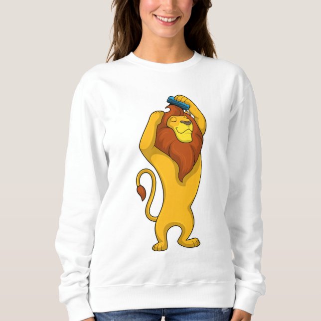 Lejon med Comb T Shirt (Framsida)