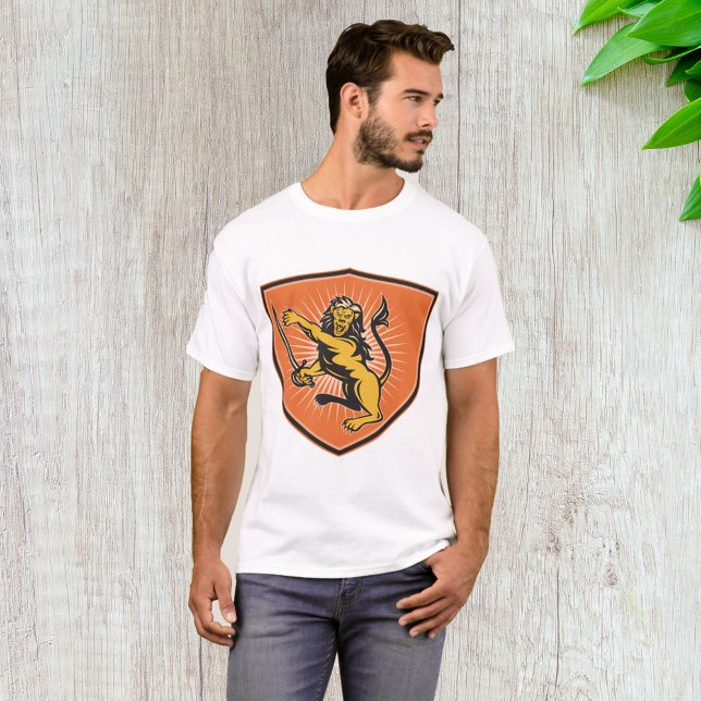 Lejon Med Ett Svärd T Shirt (Skapare uppladdad)