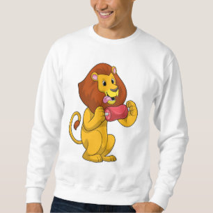 Lejon med Kött Lång Ärmad Tröja