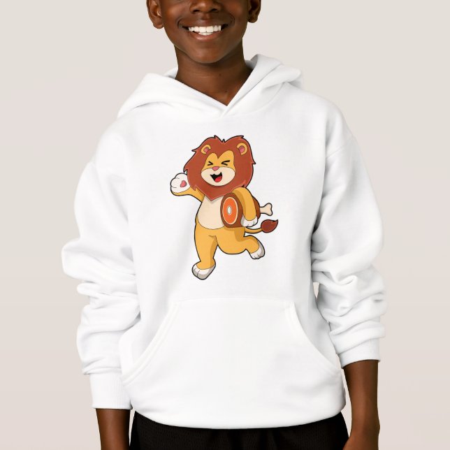 Lejon med Kött T Shirt (Framsida)