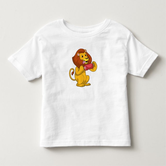 Lejon med Kött T Shirt (Framsida)