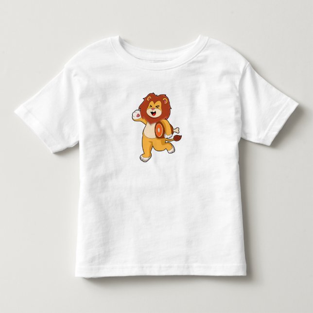 Lejon med Kött T Shirt (Framsida)