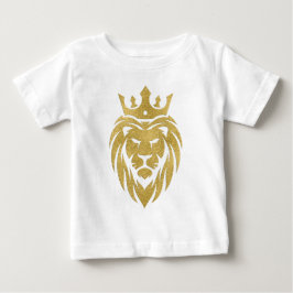 Lejon Med Krona - Guld Stil 3 T Shirt