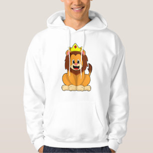 Lejon med Krona Hoodie