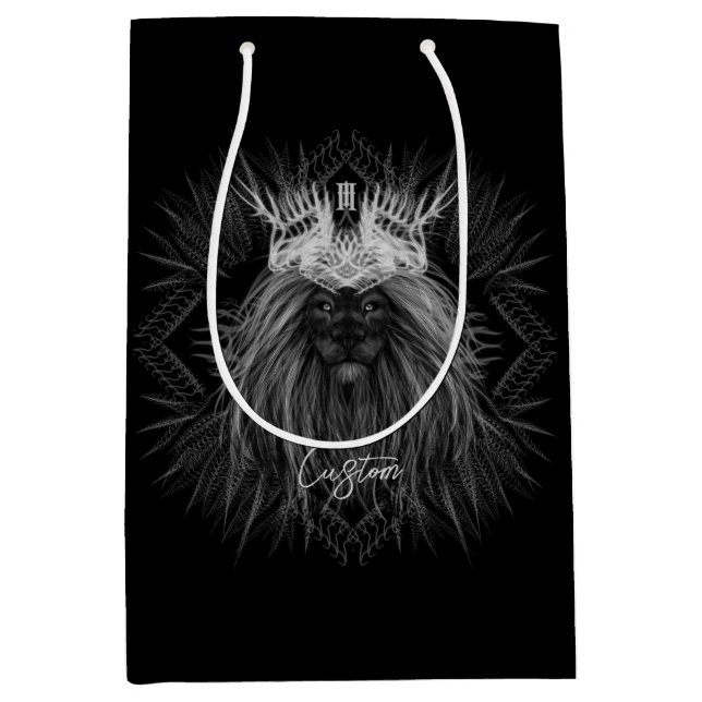 Lejon med Krona Monogram (Framsidan)