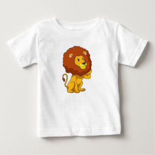 Lejon med kurvor t shirt