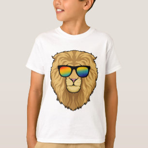 Lejon med solglasögon t shirt
