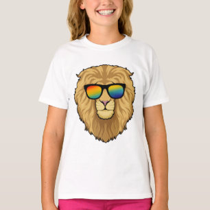 Lejon med solglasögon t shirt