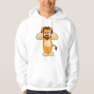Lejon med stort Klo Hoodie