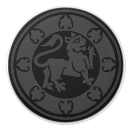 Lejon medeltida knopp