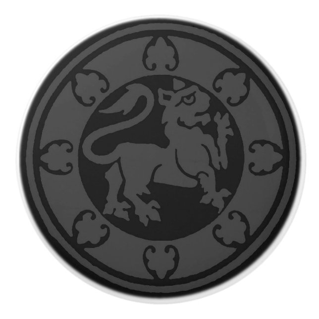 Lejon medeltida knopp (Framsidan)