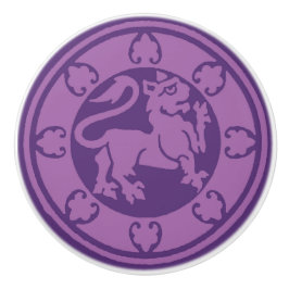 Lejon medeltida knopp