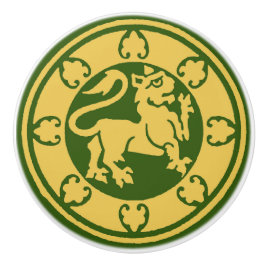 Lejon medeltida knopp