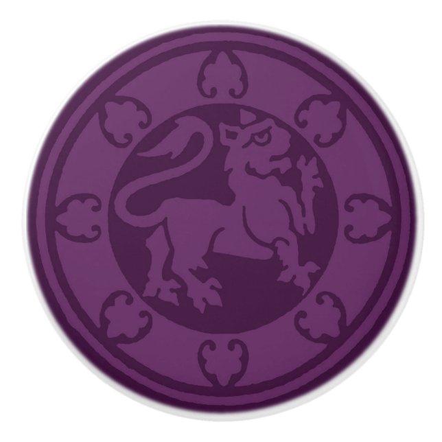 Lejon medeltida knopp (Framsidan)