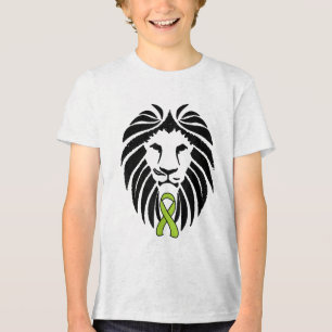 Lejon medvetenhet om psykisk hälsa t shirt