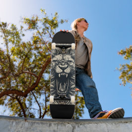Lejon Mini Skateboard Bräda 18,5 Cm