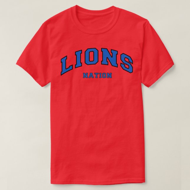 Lejon Nation T Shirt (Design framsida)