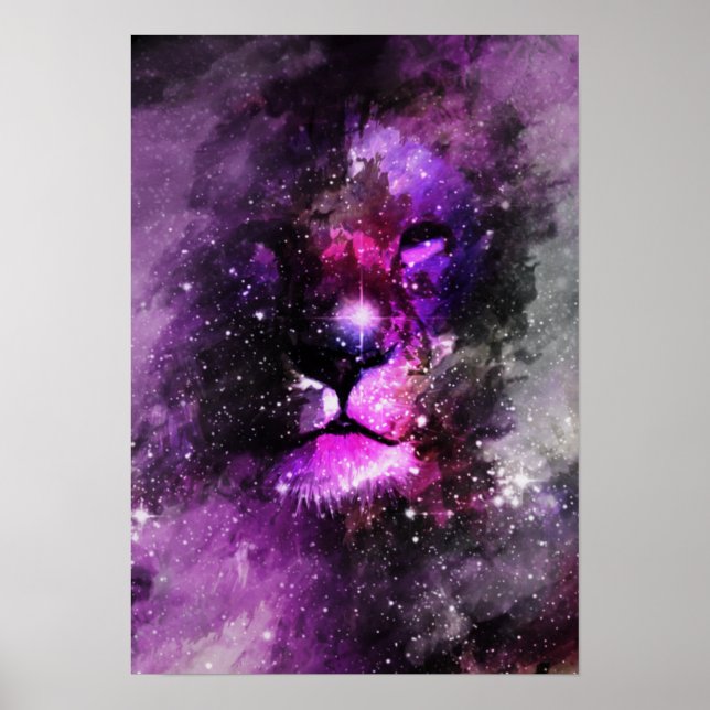 Lejon Nebula Poster (Framsidan)