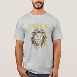 Lejon nollcarb keto för Carnivoreliv T Shirt