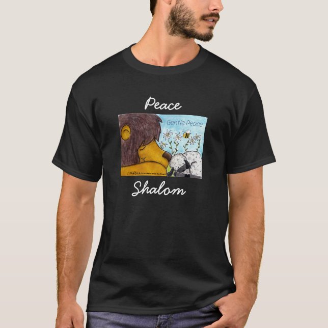 Lejon och Lamb Gentle Peace Tee (Framsida)