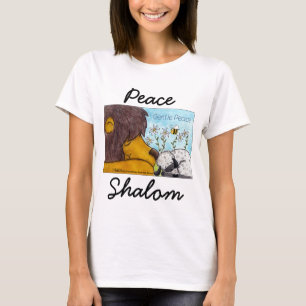 Lejon och Lamb Gentle Peace Tee Shirt