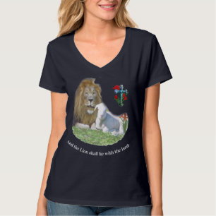 Lejon och lamm t shirt