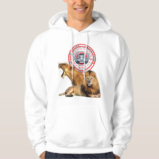 LEJON OCH LIONESS-SKYDD HOODIE