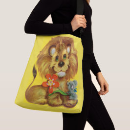 lejon och mus axelväska