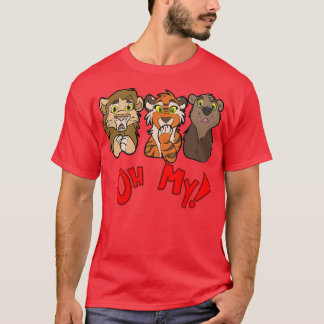 Lejon och tigrar och Bears Oh My T Shirt