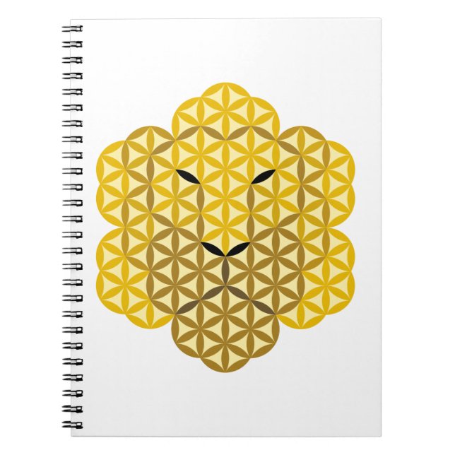 Lejon of Life - Alpha Male-02, Helig Animals. Anteckningsbok (Framsidan)