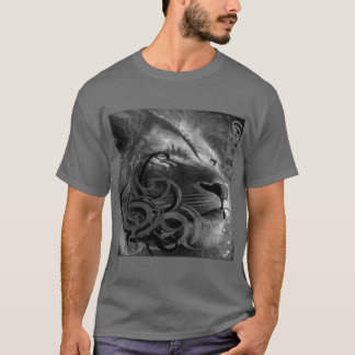 Lejon oil Black Lyon design gr T Shirt