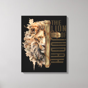 Lejon om Judah Canvas Art